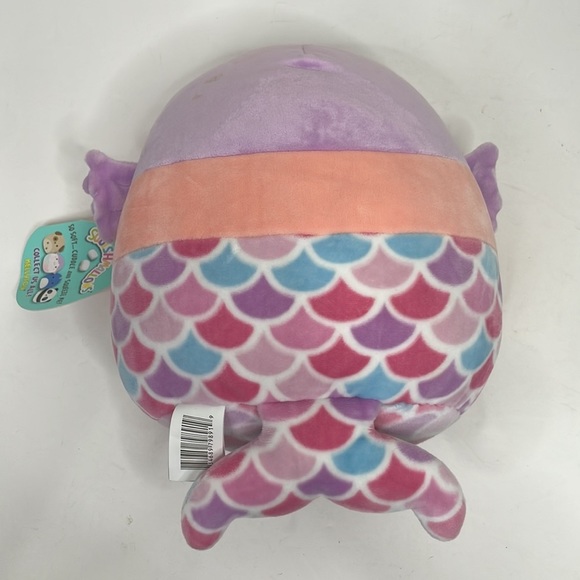 New (2) Squishmallows Mermaid and Shark 10” plushies - Picture 3 of 7